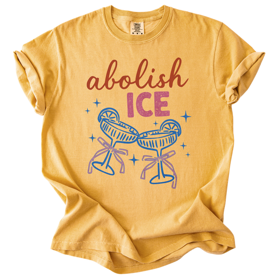 Abolish ICE Champagne Toast Tee