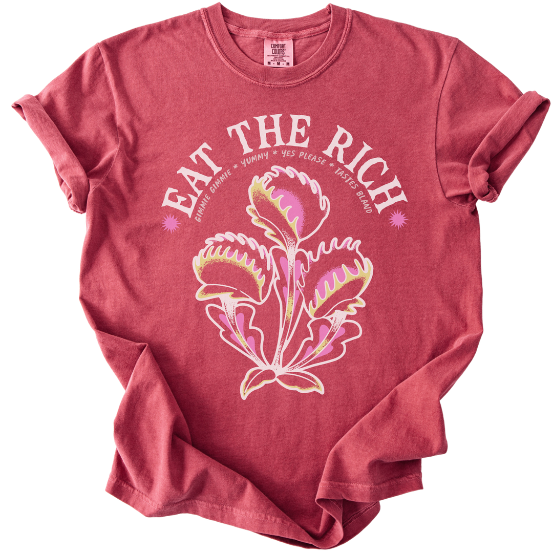Eat The Rich Venus Fly Trap Tee