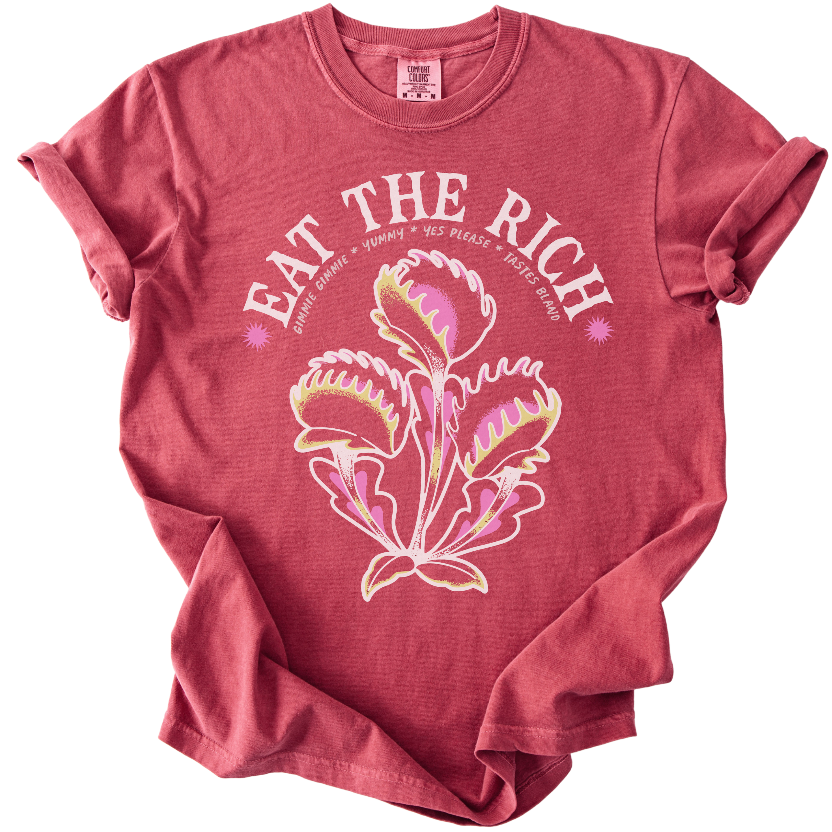 Eat The Rich Venus Fly Trap Tee