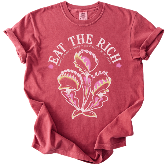 Eat The Rich Venus Fly Trap Tee