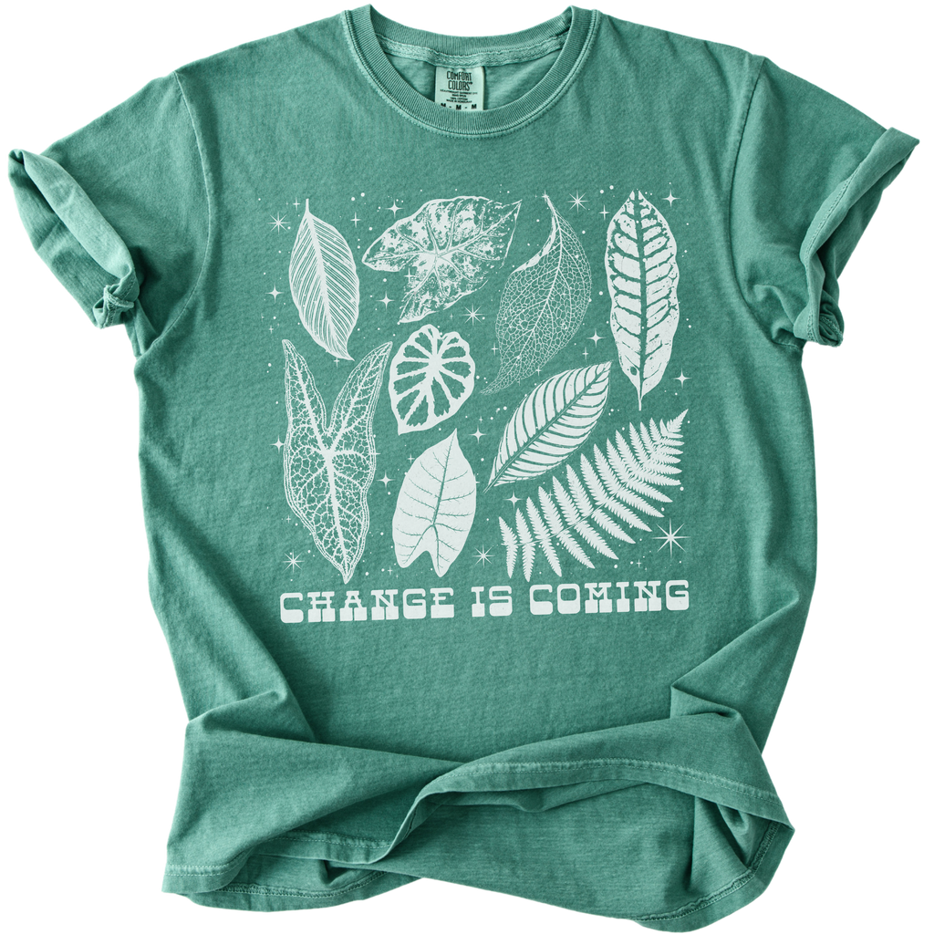 Change is Coming Leaves Tee