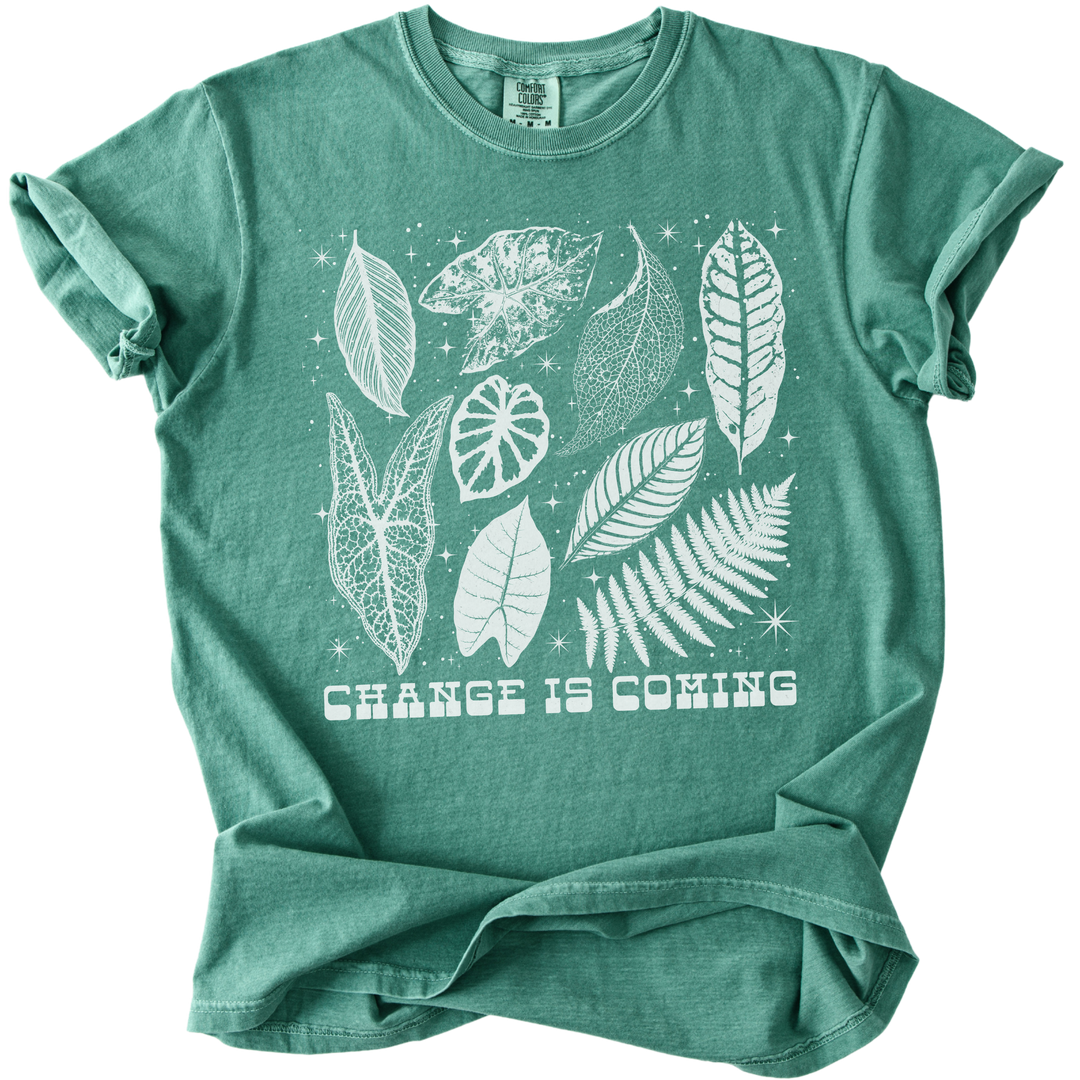 Change is Coming Leaves Tee