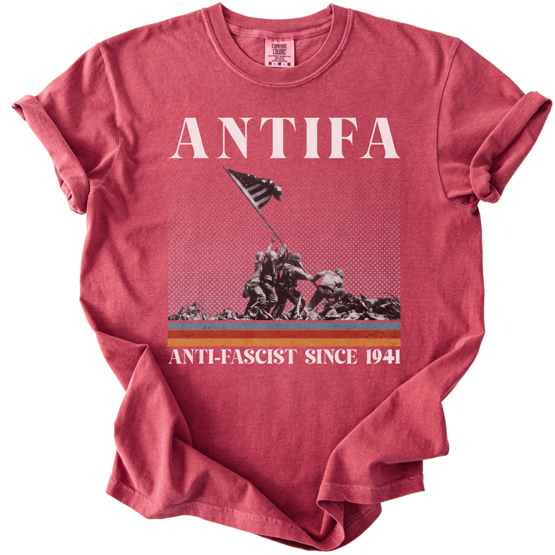 ANTIFA Anti-Fascist Since 1941 Tee