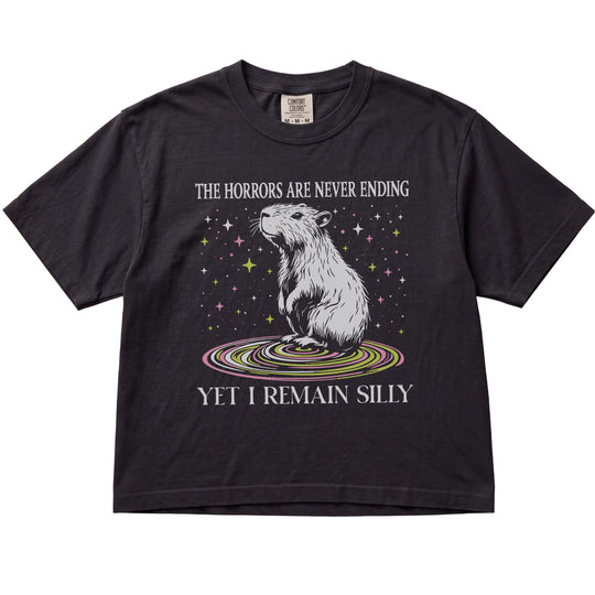 Horrors Are Never Ending Yet I Remain Silly Capybara Women&