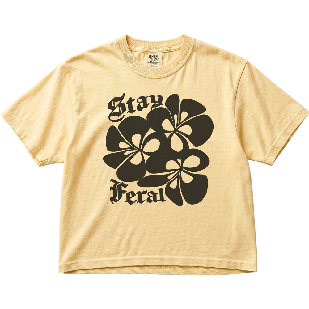 Stay Feral Women's Cropped Boxy