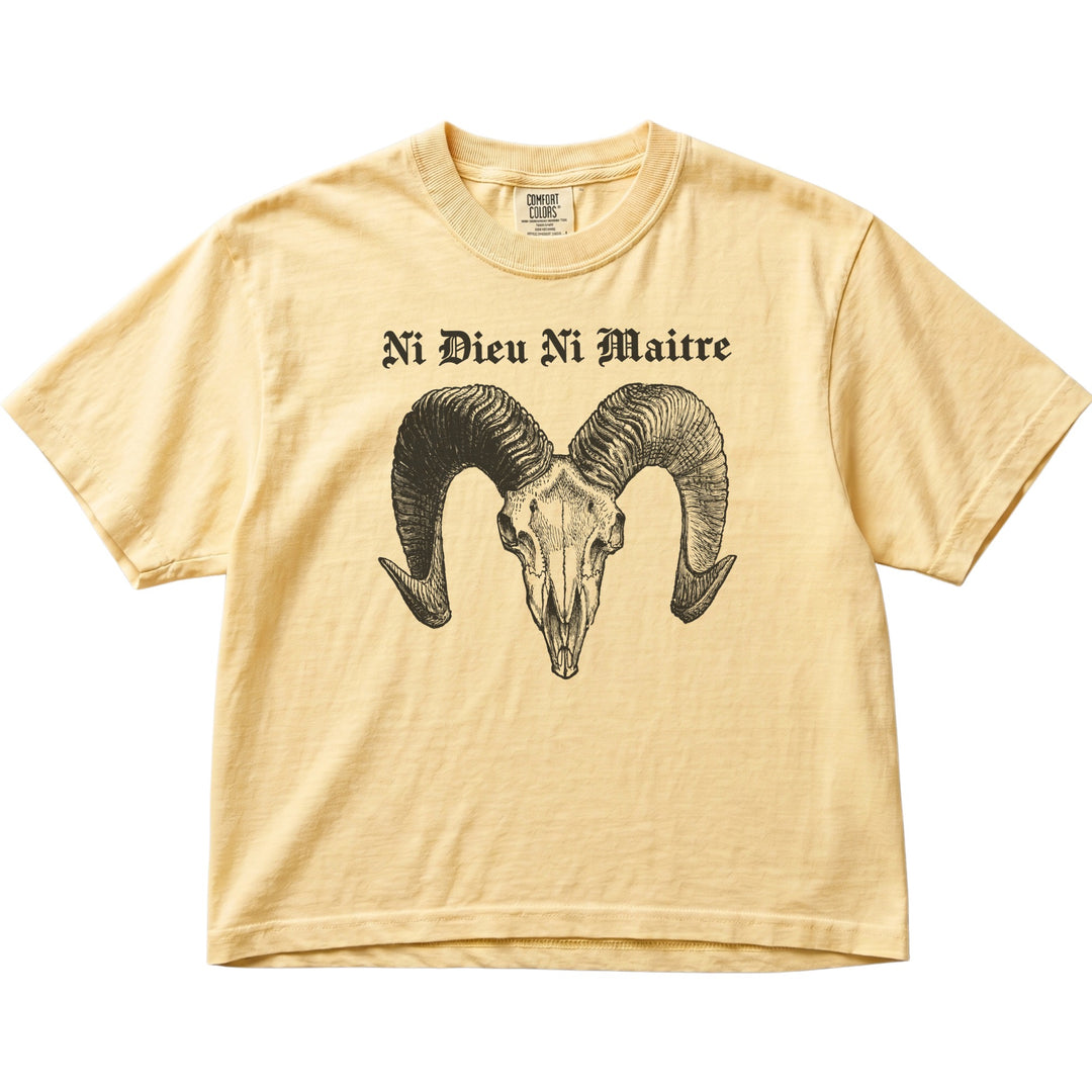 Ni Dieu Ni Maitre Ram Skull Women&