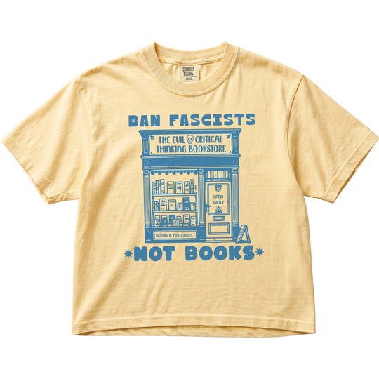 Ban Fascists Not Books Bookstore Women&