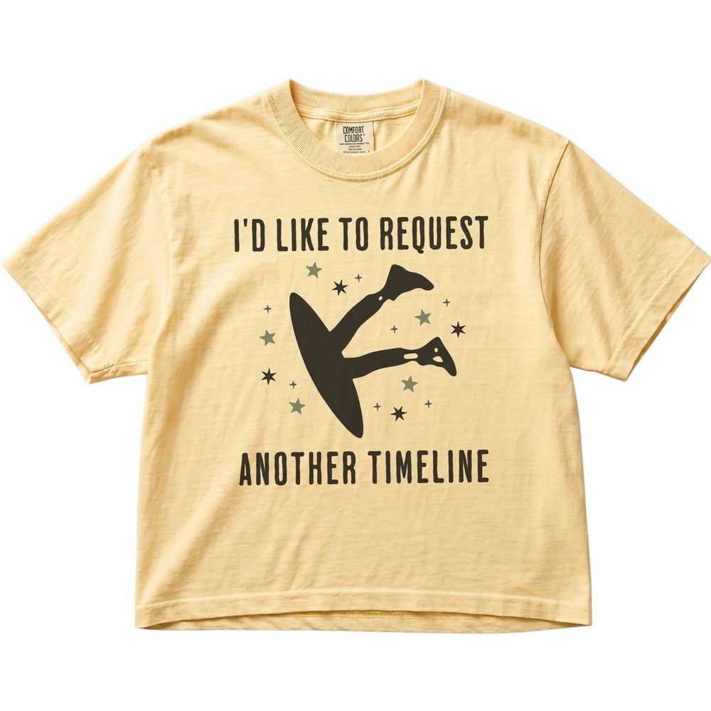 I'd Like To Request Another Timeline Women's Cropped Boxy