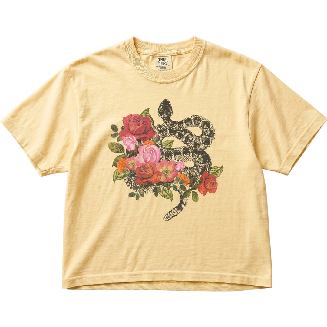 Vintage Floral Snake Women&