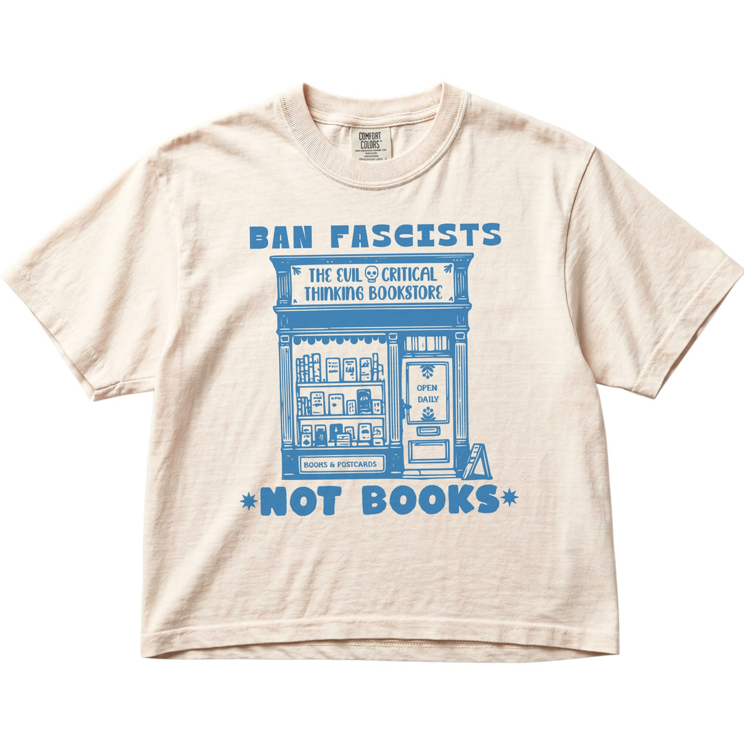 Ban Fascists Not Books Bookstore Women&