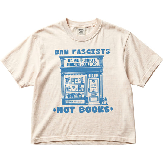 Ban Fascists Not Books Bookstore Women&
