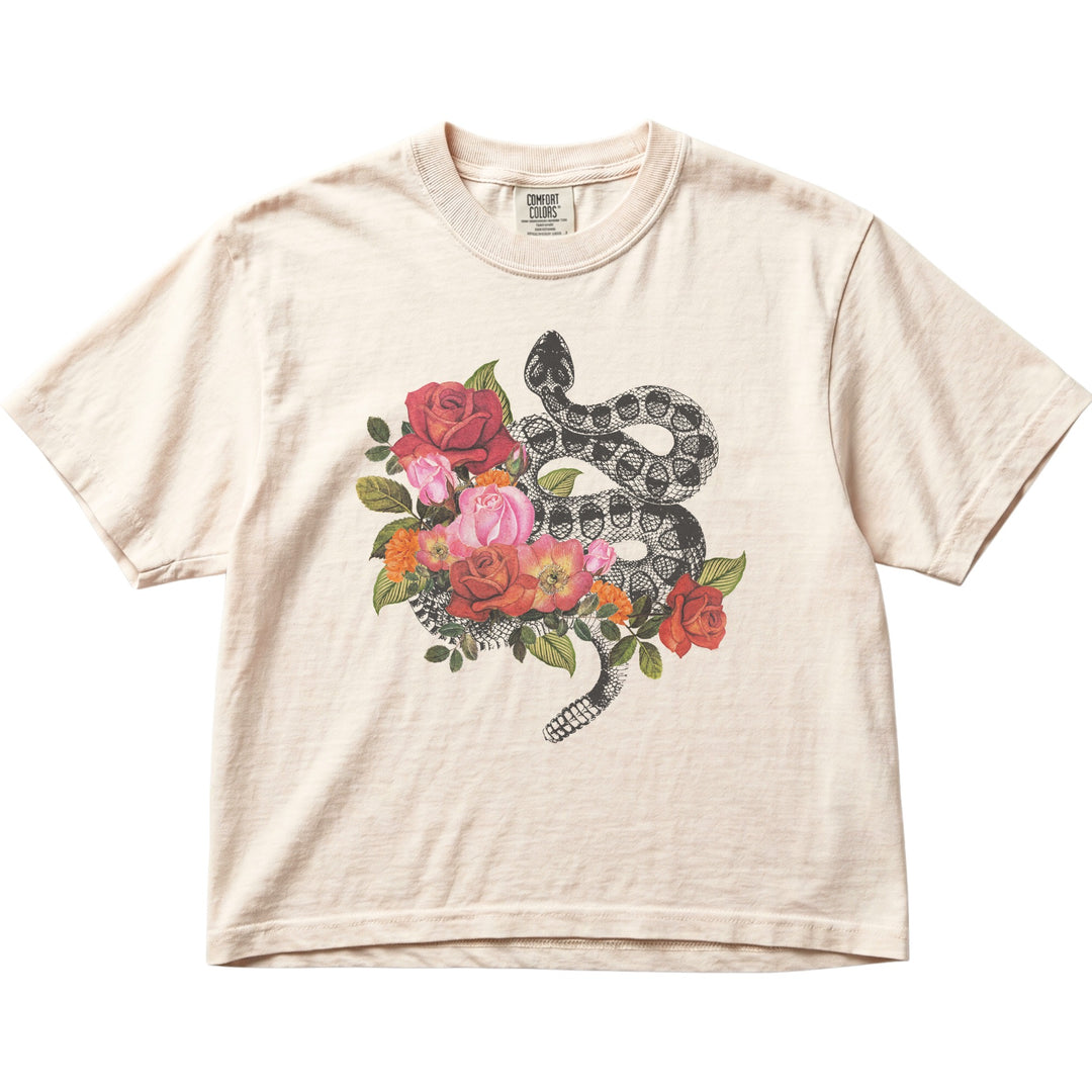 Vintage Floral Snake Women&