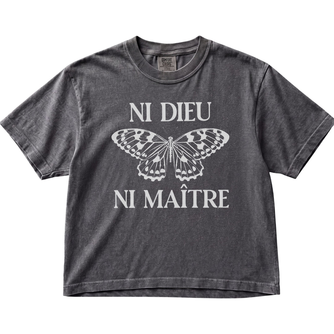 Ni Dieu Ni maitre Butterfly Women&