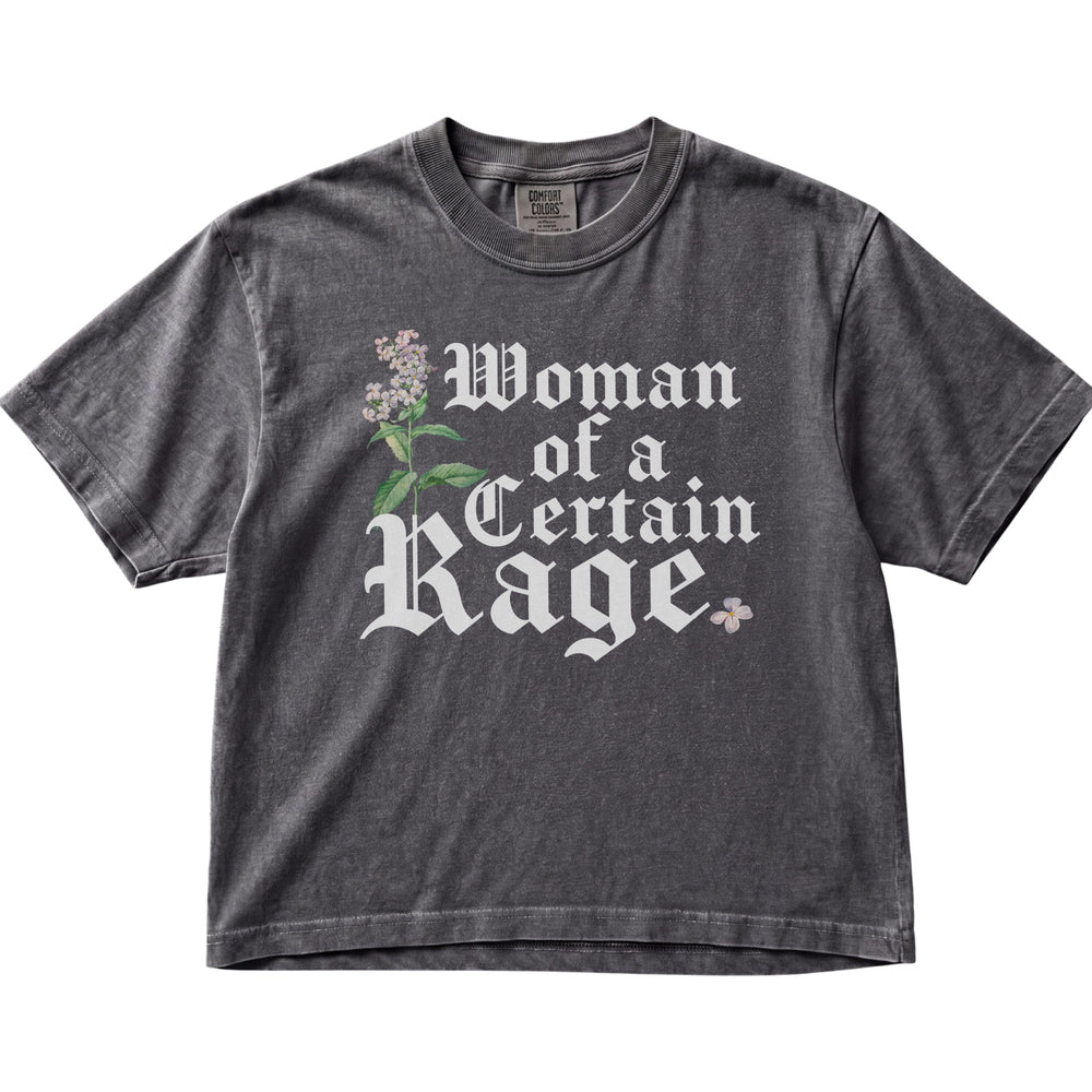 Woman of a Certain Rage Women's Cropped Boxy