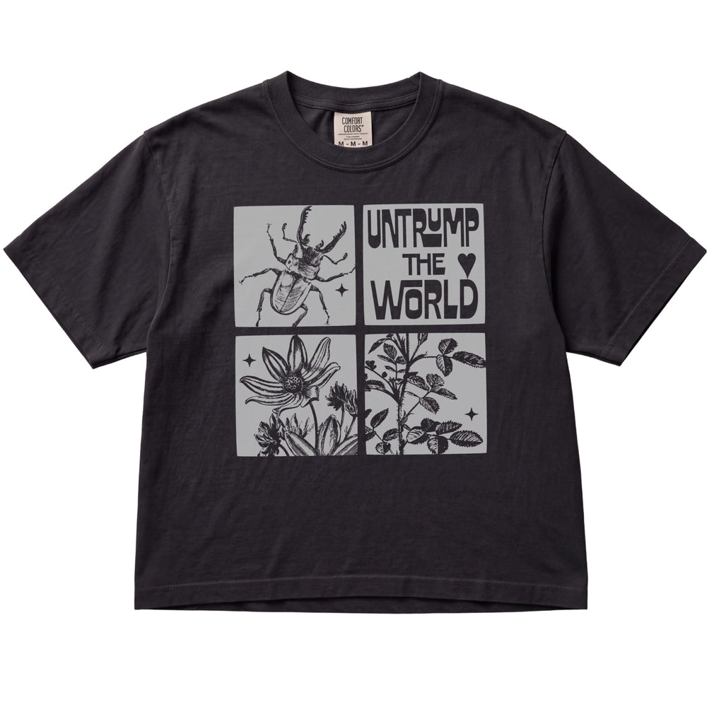 Untrump The World Women's Cropped Boxy