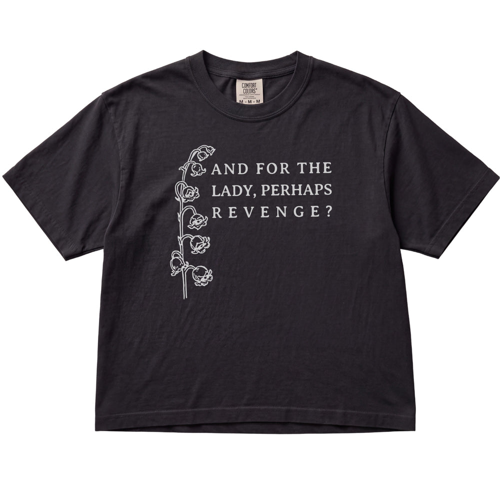 And For The Lady, Perhaps Revenge? Women's Cropped Boxy