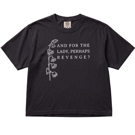 And For The Lady, Perhaps Revenge? Women&