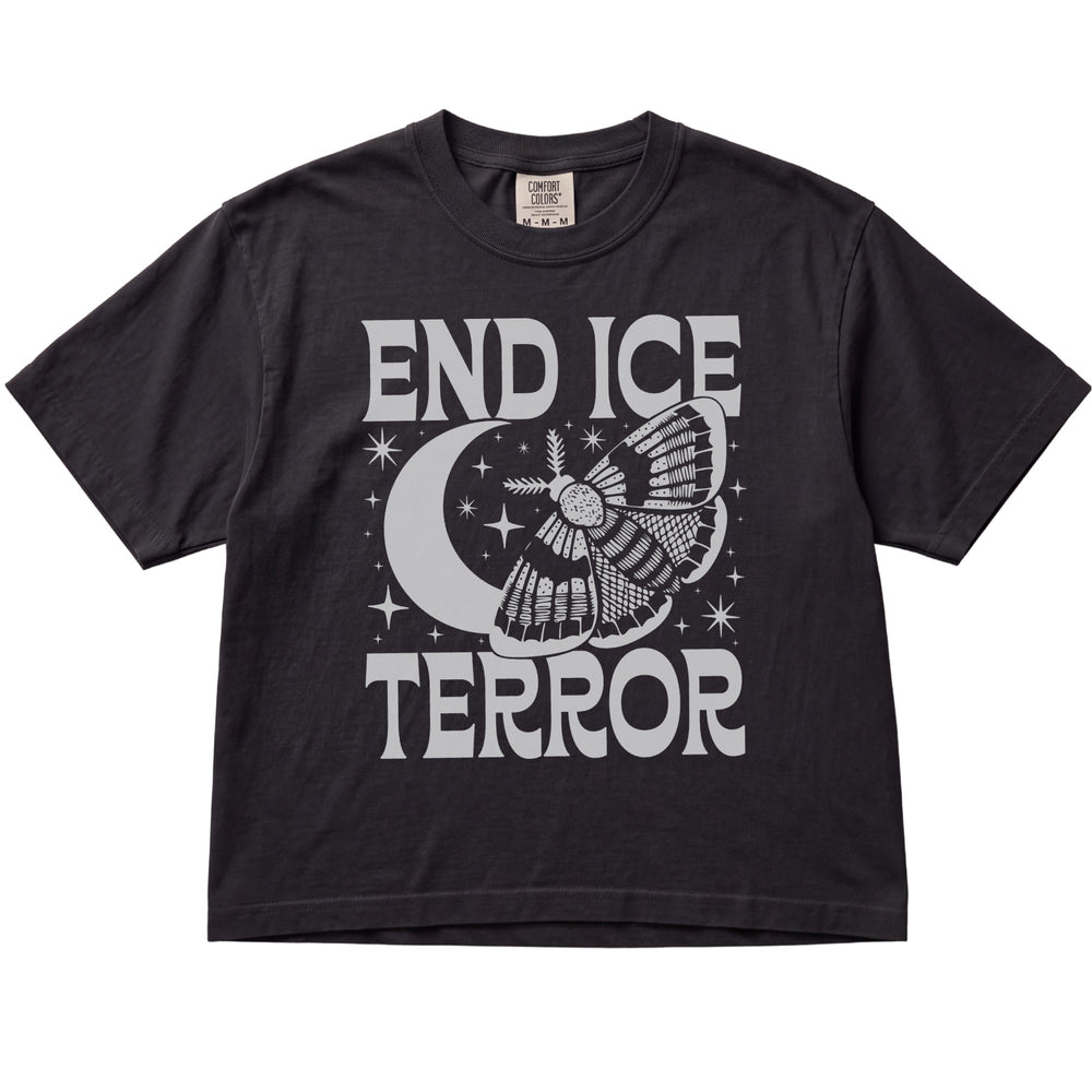 End ICE Terror Women's Cropped Boxy