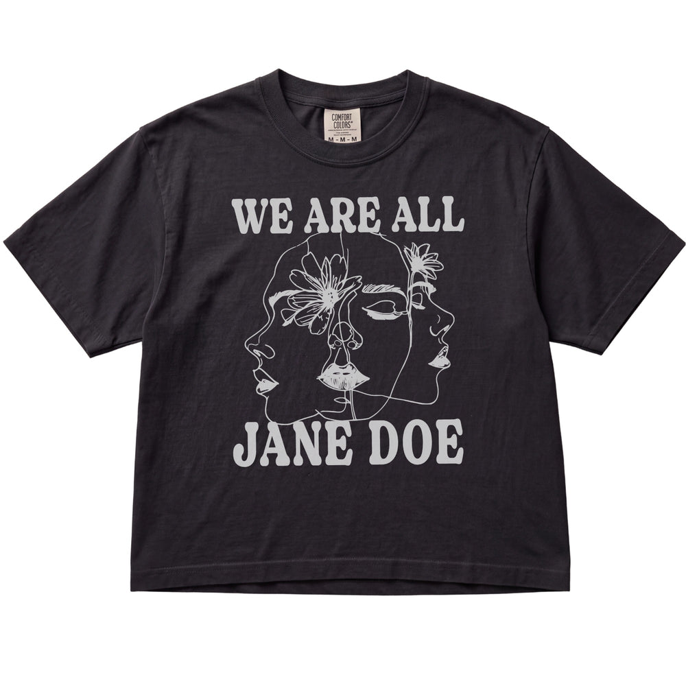 We Are All Jane Doe Women's Cropped Boxy