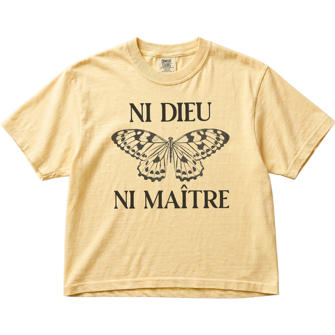 Ni Dieu Ni maitre Butterfly Women&