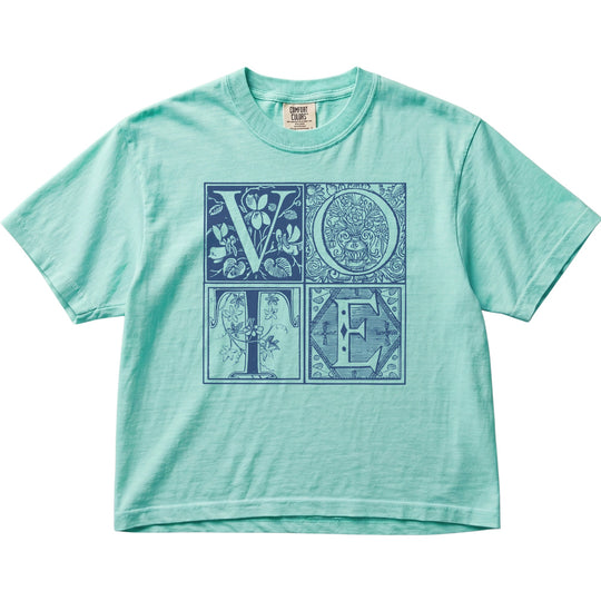 Vintage Blockletter Vote Women&