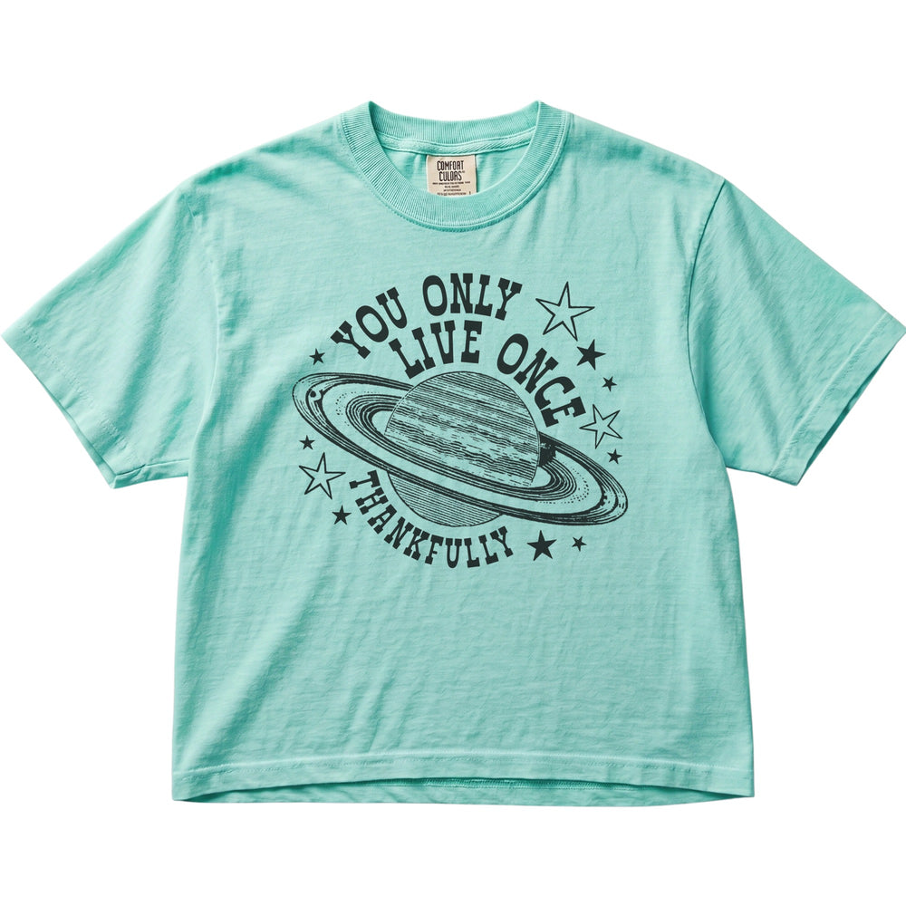 You Only Live Once Women's Cropped Boxy