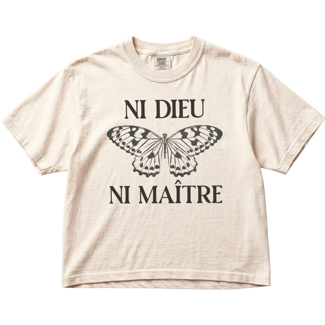 Ni Dieu Ni maitre Butterfly Women&
