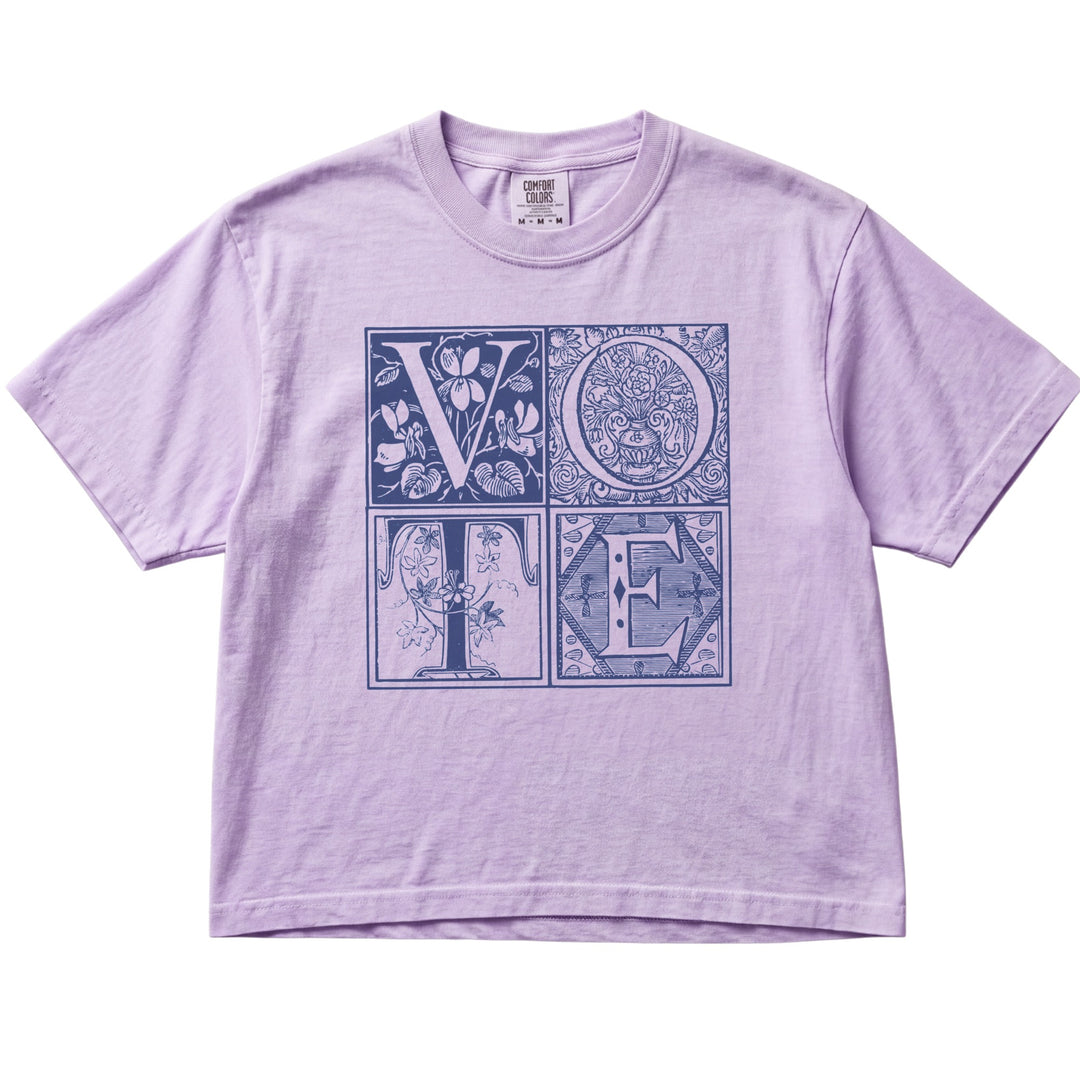 Vintage Blockletter Vote Women&