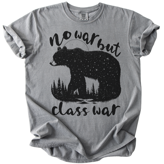 No War But Class War Celestial Bear Tee