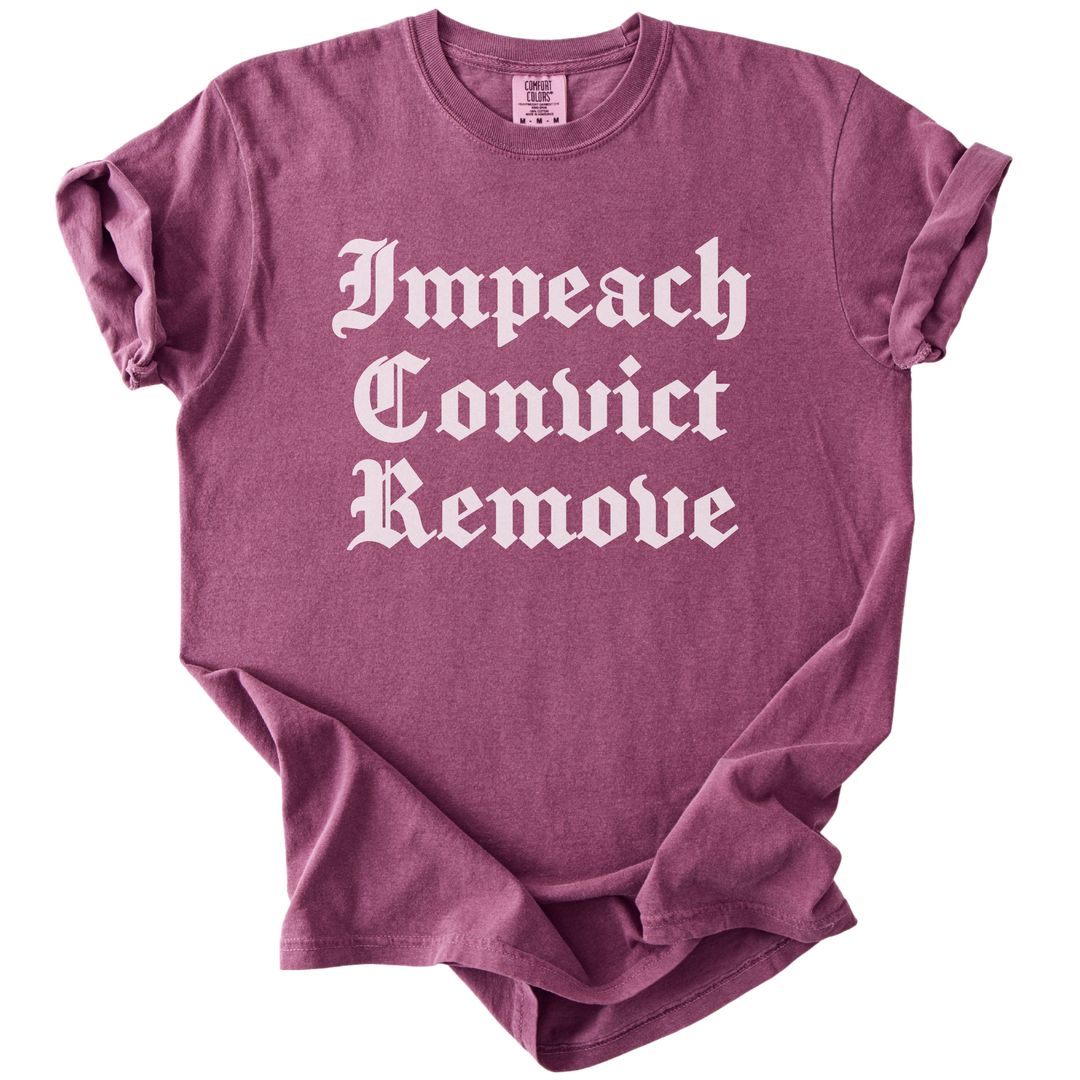 Impeach Convict Remove Tee