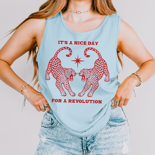 Nice Day For A Revolution Tank Top