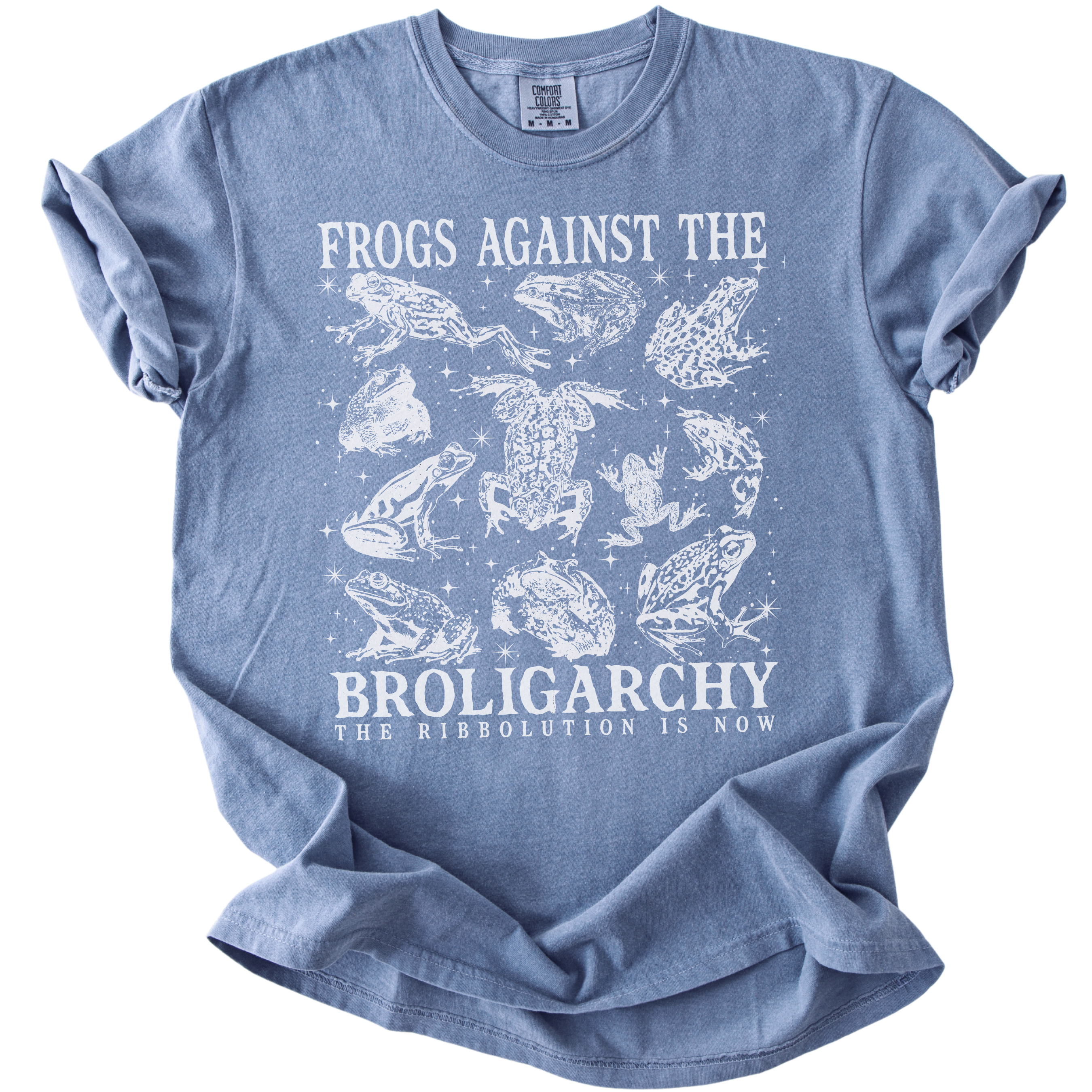 Frogs Against The Broligarchy Tee