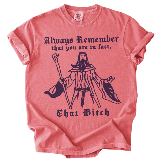 Always Remember You Are In Fact That Bitch Tee - The Rogue Petal Co. - T-Shirt