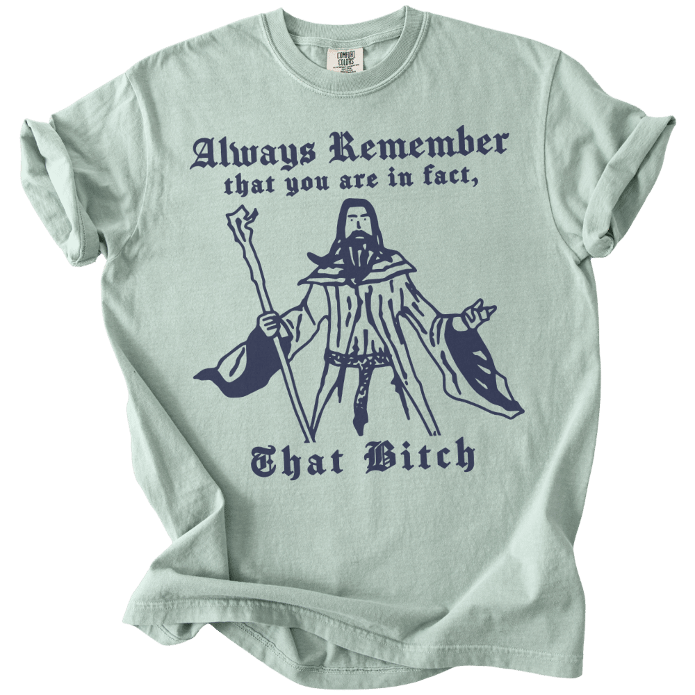 Always Remember You Are In Fact That Bitch Tee - The Rogue Petal Co. - T-Shirt