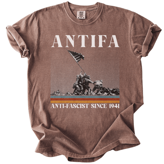 ANTIFA Anti-Fascist Since 1941 Tee - The Rogue Petal Co. - T-Shirt