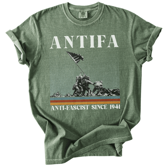 ANTIFA Anti-Fascist Since 1941 Tee - The Rogue Petal Co. - T-Shirt