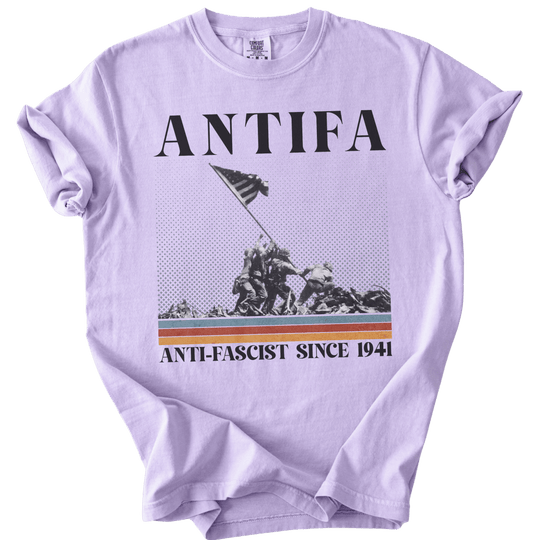 ANTIFA Anti-Fascist Since 1941 Tee - The Rogue Petal Co. - T-Shirt
