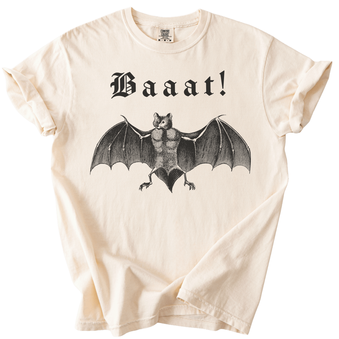 Baaat! Gothic Bat Tee - The Rogue Petal Co. - T-Shirt