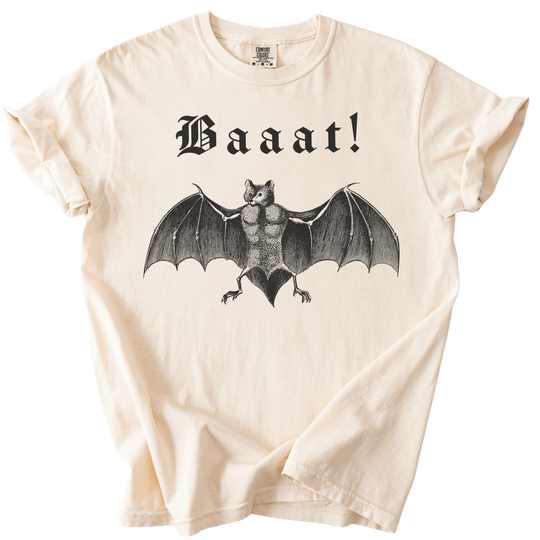Baaat! Gothic Bat Tee - The Rogue Petal Co. - T-Shirt