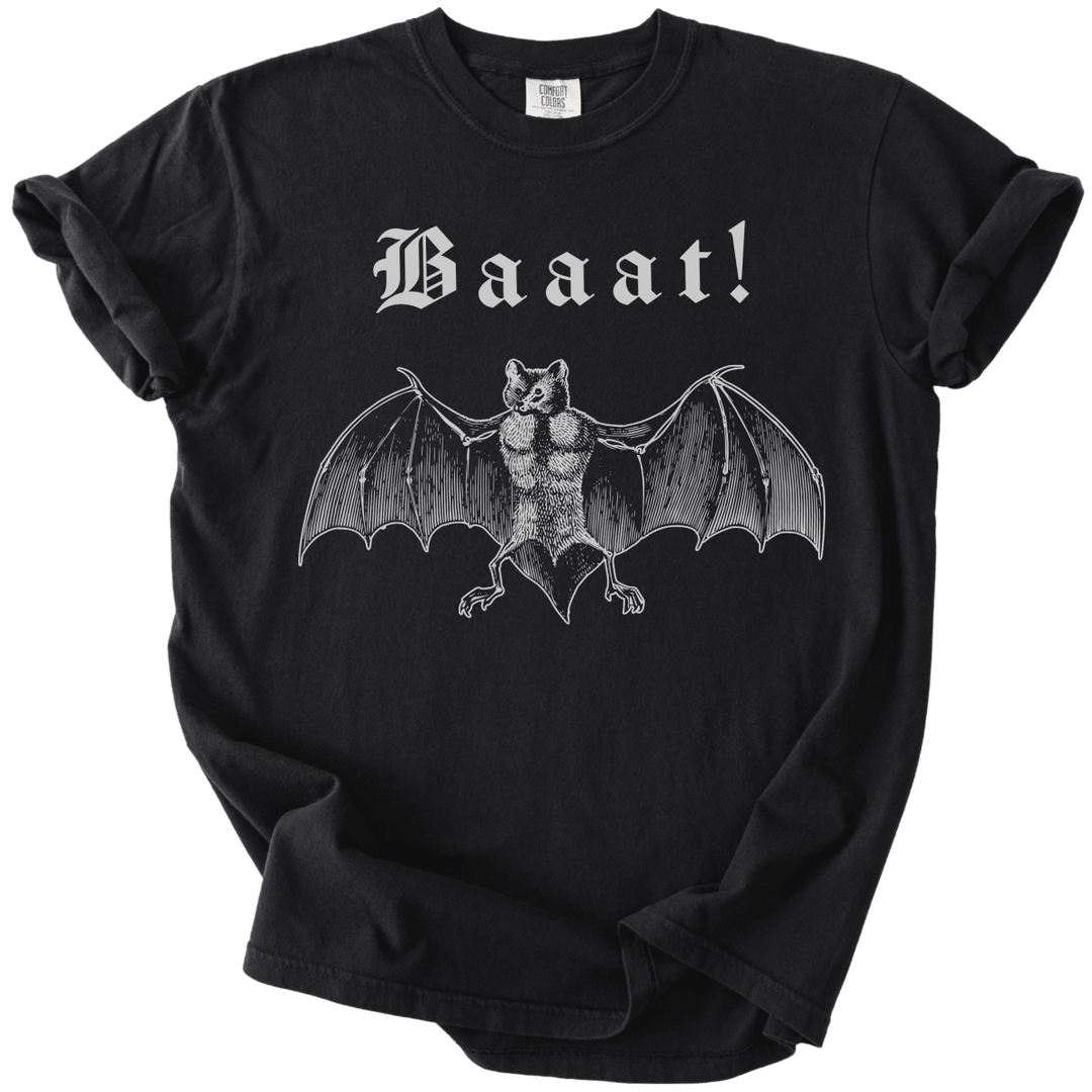 Baaat! Gothic Bat Tee - The Rogue Petal Co. - T-Shirt