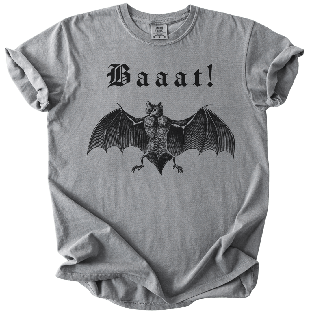Baaat! Gothic Bat Tee - The Rogue Petal Co. - T-Shirt