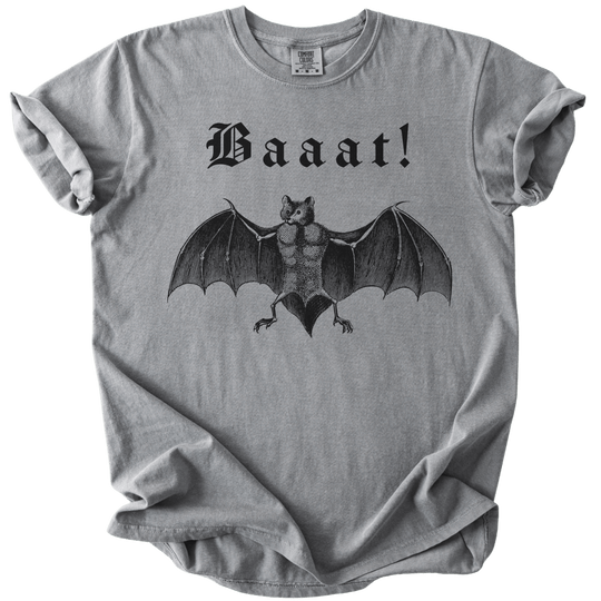 Baaat! Gothic Bat Tee - The Rogue Petal Co. - T-Shirt