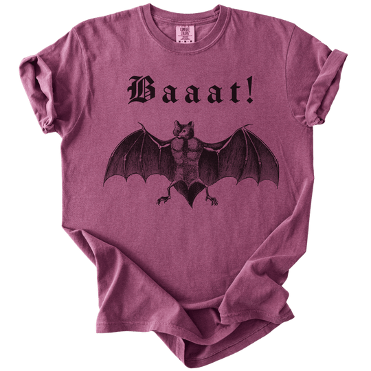 Baaat! Gothic Bat Tee - The Rogue Petal Co. - T-Shirt
