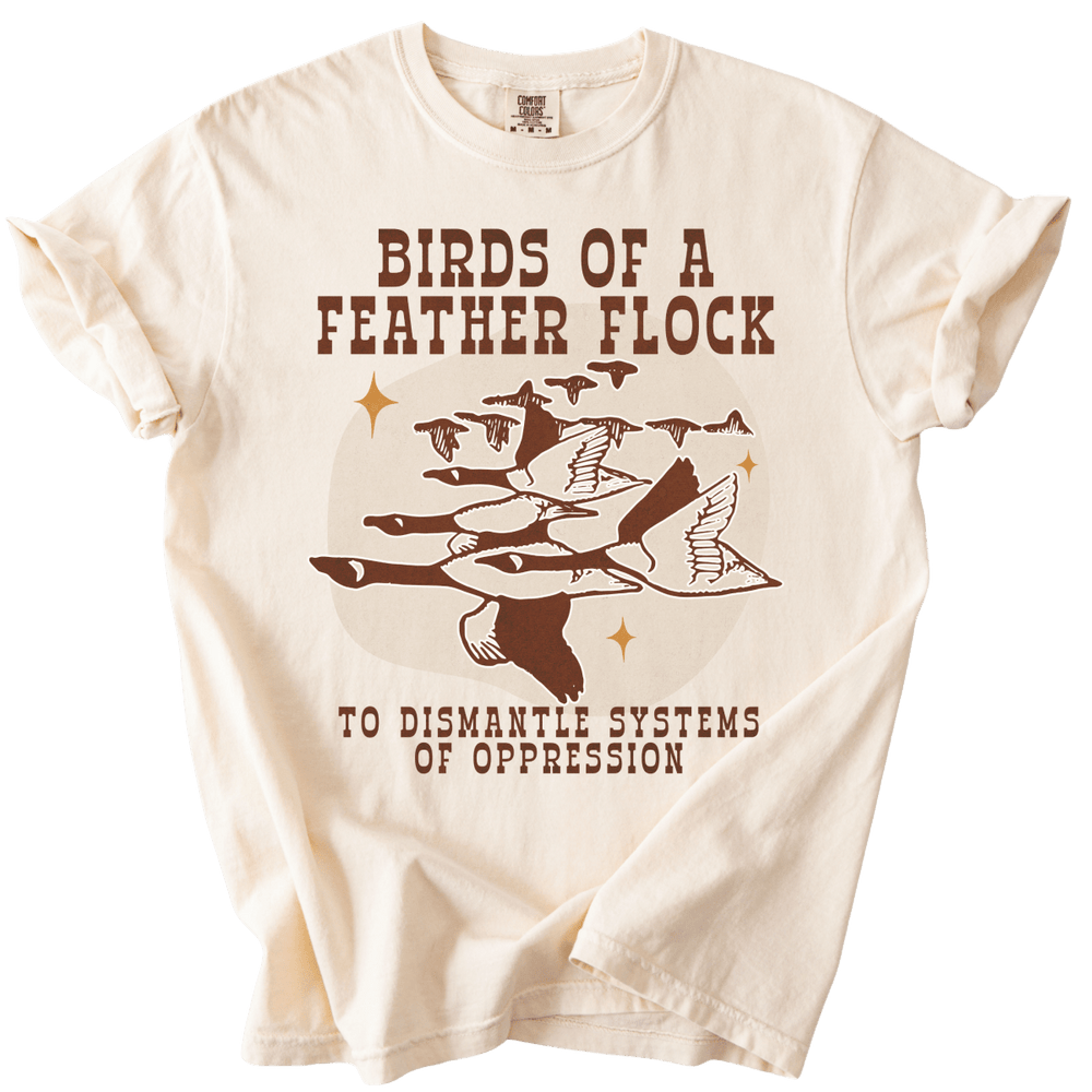 Birds of A Feather Tee - The Rogue Petal Co. - T-Shirt