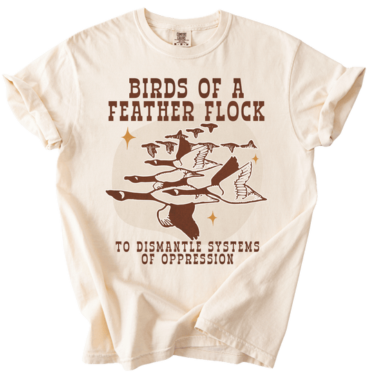Birds of A Feather Tee - The Rogue Petal Co. - T-Shirt