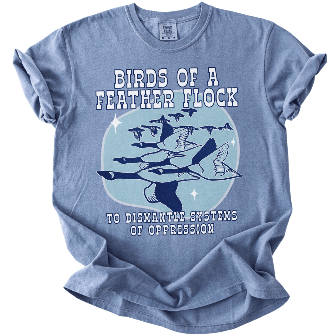 Birds of A Feather Tee - The Rogue Petal Co. - T-Shirt