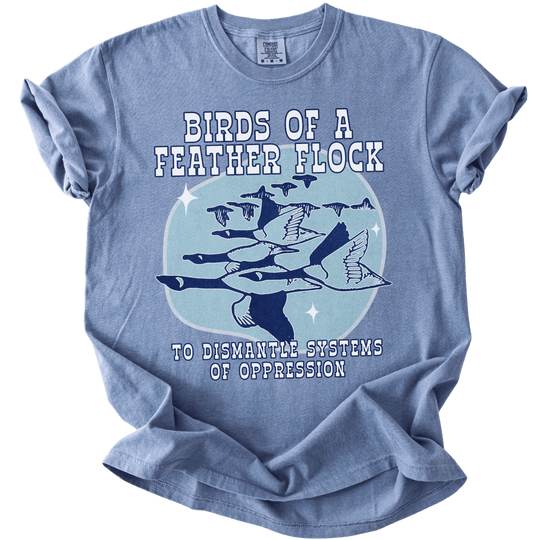Birds of A Feather Tee - The Rogue Petal Co. - T-Shirt
