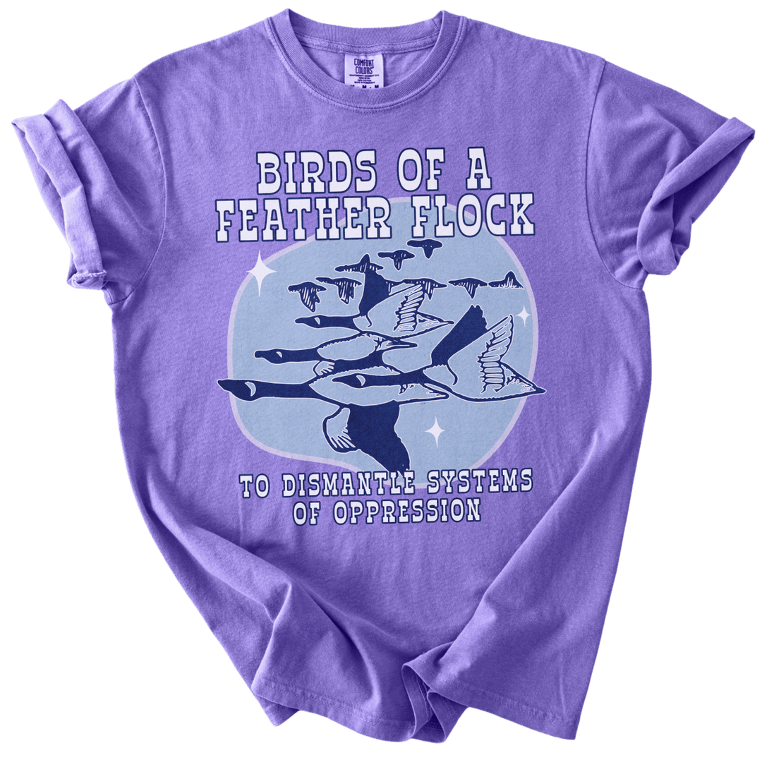 Birds of A Feather Tee - The Rogue Petal Co. - T-Shirt
