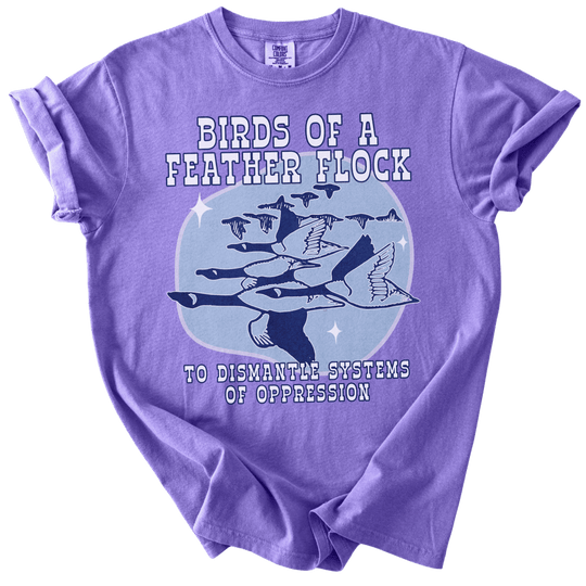 Birds of A Feather Tee - The Rogue Petal Co. - T-Shirt