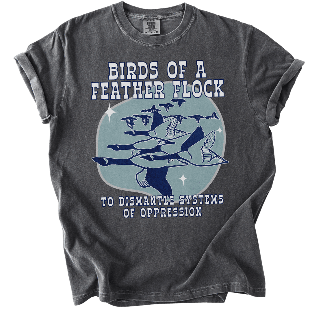 Birds of A Feather Tee - The Rogue Petal Co. - T-Shirt